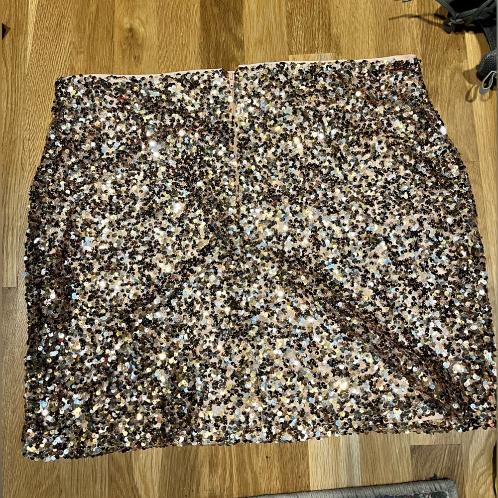 ASOS sequin mini skirt
